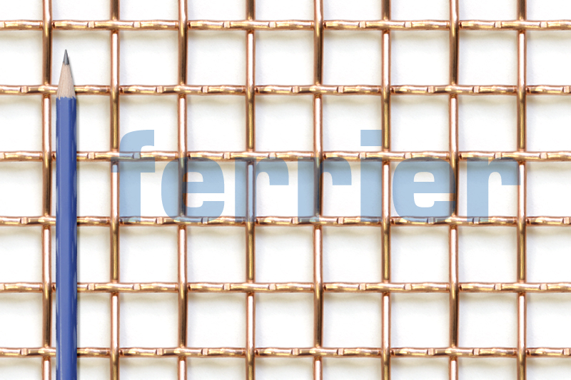 Ferrier copper 2 x 2 mesh x .080 weavemesh