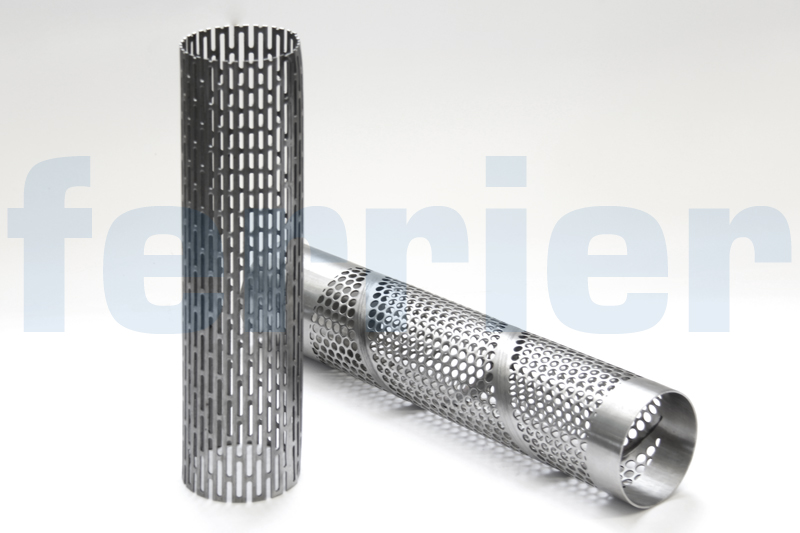 Ferrier perforated cylinders