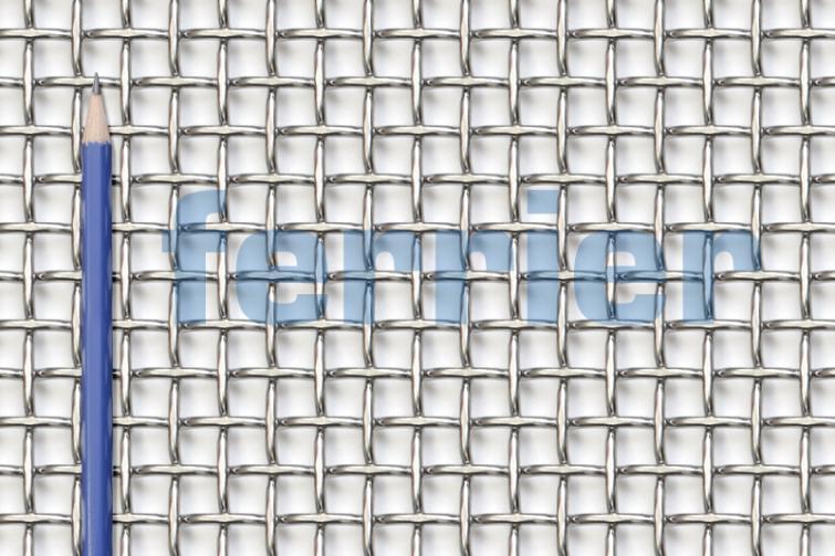 Ferrier Design weavemesh
Pattern: CIB 4 x 4 
Material: 304 Stainless steel